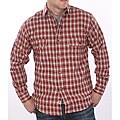 Farmall IH Men's Big/ Tall 'Brawny' Red Plaid Flannel Shirt