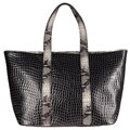 Vintage Reign 'Nomi' Large Leather Tote Bag