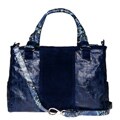 Vintage Reign 'Mimi' Ocean Blue Tote Handbag
