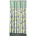 Waverly Wind Contrast Block Shower Curtain