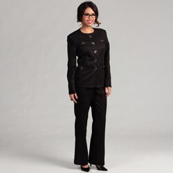 Danillo Women's 4 Pocket Gold Hardware Pant Suit