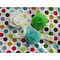Just Girls Chiffon Rosett Hair Clips & Headband (4-pc set)