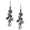 New! Ralph Lauren Freshwater Faux-pearl Linear Cluster Earrings