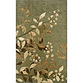Monrovia Green/ Tan Transitional Area Rug (8' x 10')