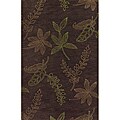 Solano Brown/ Rust Transitional Area Rug (8' x 10')