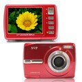 Cybersnap 1018 Red 18MP Digital Camera with Micro 8GB