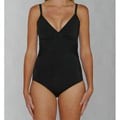Jantzen Classics Black Twist Push-up Top 1-piece Swimsuit