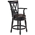 Monarch Bar Stool Black Finish
