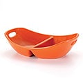 Rachael Ray Serveware Orange 14-inch Divided Dish