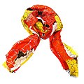 Marigold Handmade Orange Scarf (India)