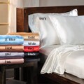 Luxury Satin Solid Queen-size Sheet Set
