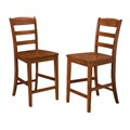Home Styles Aspen Rustic Cherry Bar Stool