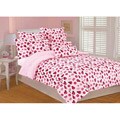 Microplush Lady Bug 3-piece Full/Queen-size Comforter Set
