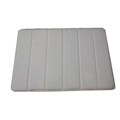 Memory Foam White Bath Mat