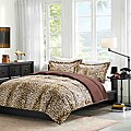 Comfort Classic Cheetah/Ocelot Twin-size Down Alternative Comforter and Sham Set