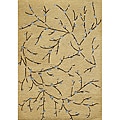 Hand-tufted Corn Silk Wool Rug (5' x 8')