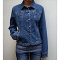 Women's Top-stitch Denim Jacket