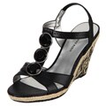 AK Anne Klein Women's 'Venture' Black Wedges