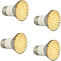 Infinity Green LED Warm White Ultra Flood Light Bulb (Set of 4)