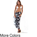 Batik Black/ White 3 Leis Sarong (Indonesia)