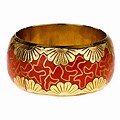 Foil Flower Bangle (India)