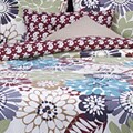 Blooming Bulb Harvest Reversible Duvet Cover and Insert Set