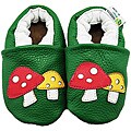 Augusta Baby Mushroom Soft Sole Leather Shoes