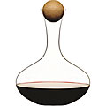 Sagaform Oval Wine Decanter with Oak Stopper