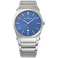 Skagen Men's Stainless Steel Blue Dial Watch