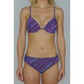 Island Love Women's Purple Aztec Underwire Bikini