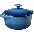 Le Cuistot Heritage Enameled Cast Iron 2.75 Quart Round Dutch Oven