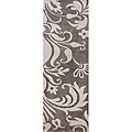 Handmade Sabrina Grey New Zealand Blend Wool Runner Rug (2' x 8')