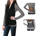 Cuff Luv Smocked Back Halter Jersey Vest