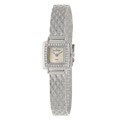 Skagen Women's Square Dial Textured Mesh Strap Watch