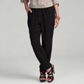 Chaus Women's Black Easy Crop Pants