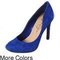 Jessica Simpson Women's 'Calie' Suede Leather Pumps