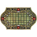 Rubber-Cal Pristine Decorative Rubber Door Mat (18" x 32")