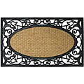 Rubber-Cal 'Celtic Sea' Coco Rubber Outdoor Mat (18" x 30")