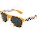Urban Men's Orange Rubber Soft Touch Frame Sunglasses