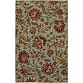 New Wave Silvery Light Blue Rug (8' x 10')