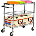 Trinity EcoStorage 3-Tier Chrome Cart