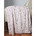 Thro Girl's Alphabet Baby Blanket