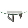 Isamu Noguchi Coffee Table with Dark Walnut Base