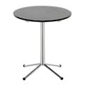 Grimes Dark Brown Wood/ Steel Modern End Table