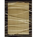 Allestra Sahara Brown Area Rug (7' x 10')