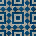 Granada Echo Collection Blue and White Cement Tiles (50 tiles)