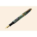 Xezo Maestro 18-karat Gold Natural Iridescent Sea Shell Limited Edition Fountain Pen