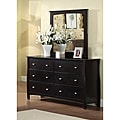 Enitial Lab Espresso Wood Dresser with Mirror