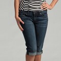 David Kahn Women's 'Bermuda' Denim Shorts