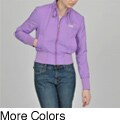 Members Only Women's Neon Classic Bomber Jacket